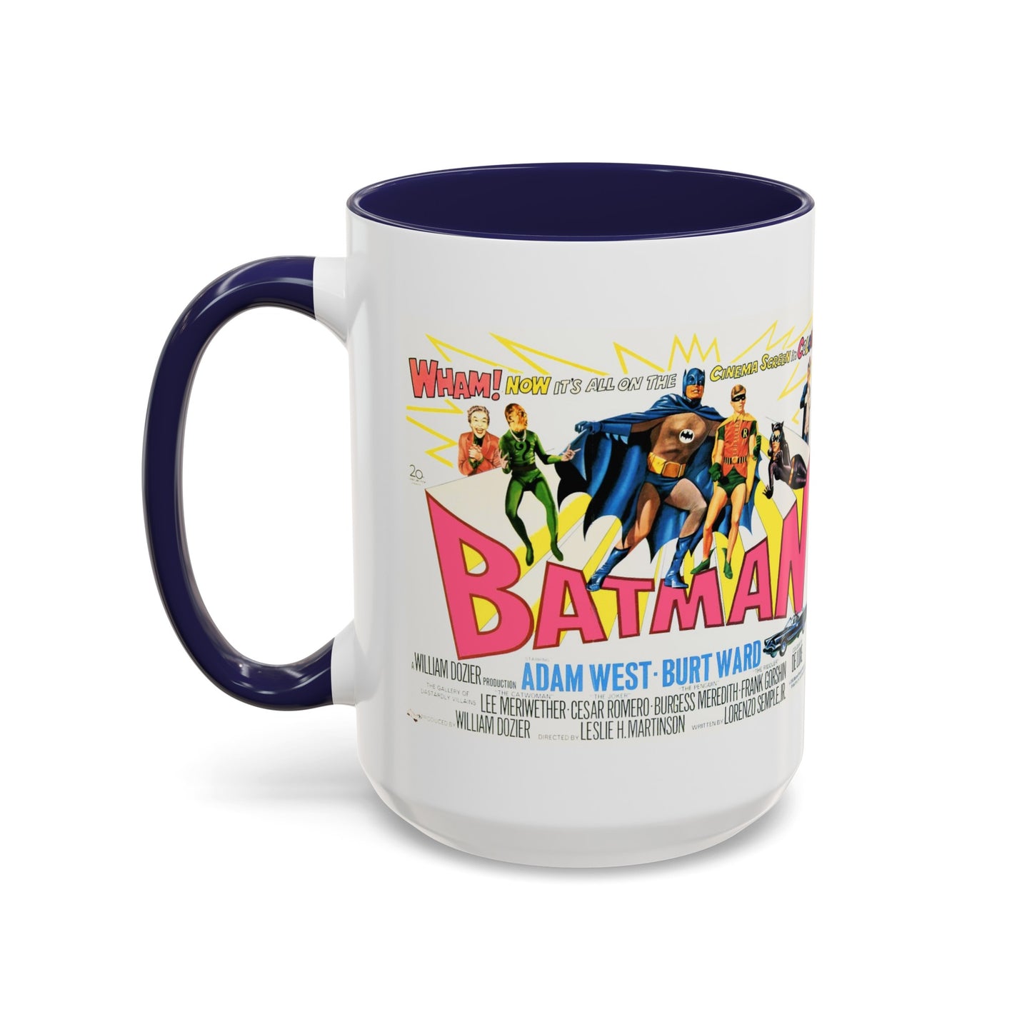 BATMAN TV SHOW MOVIE Vintage Poster Coffee Mug 11 & 15oz