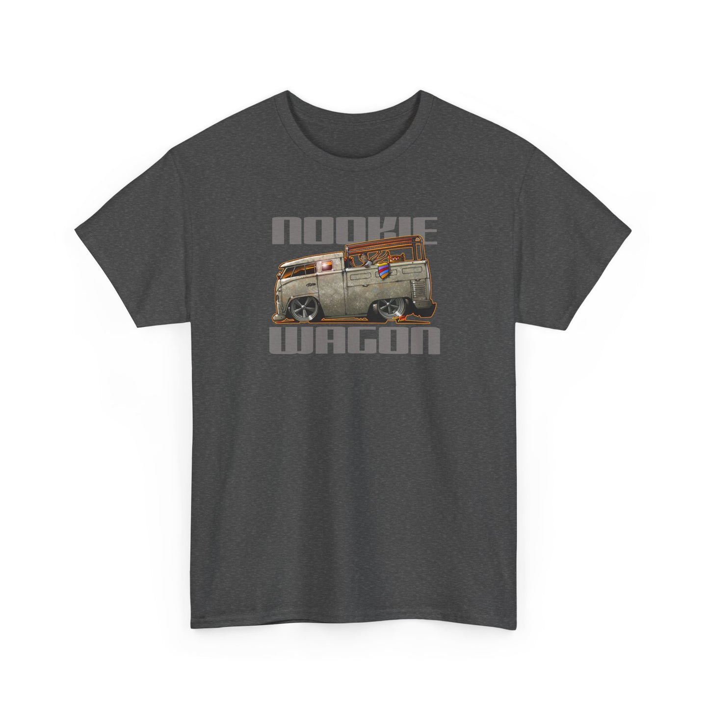 CUSTOM ED FOX VW BUS NOOKIE WAGON Tee Shirt - Multiple Colors