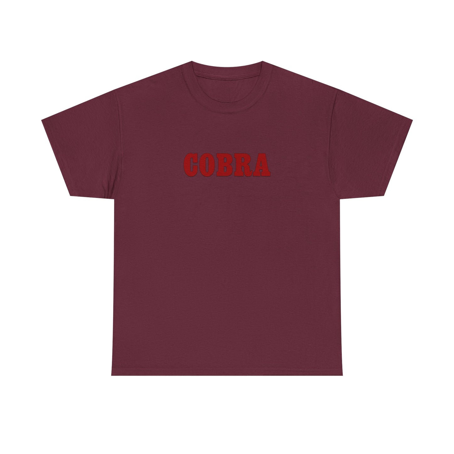 COBRA MERCURY Movie Sylvester Stallone Unisex Heavy Cotton Tee 8 Colors