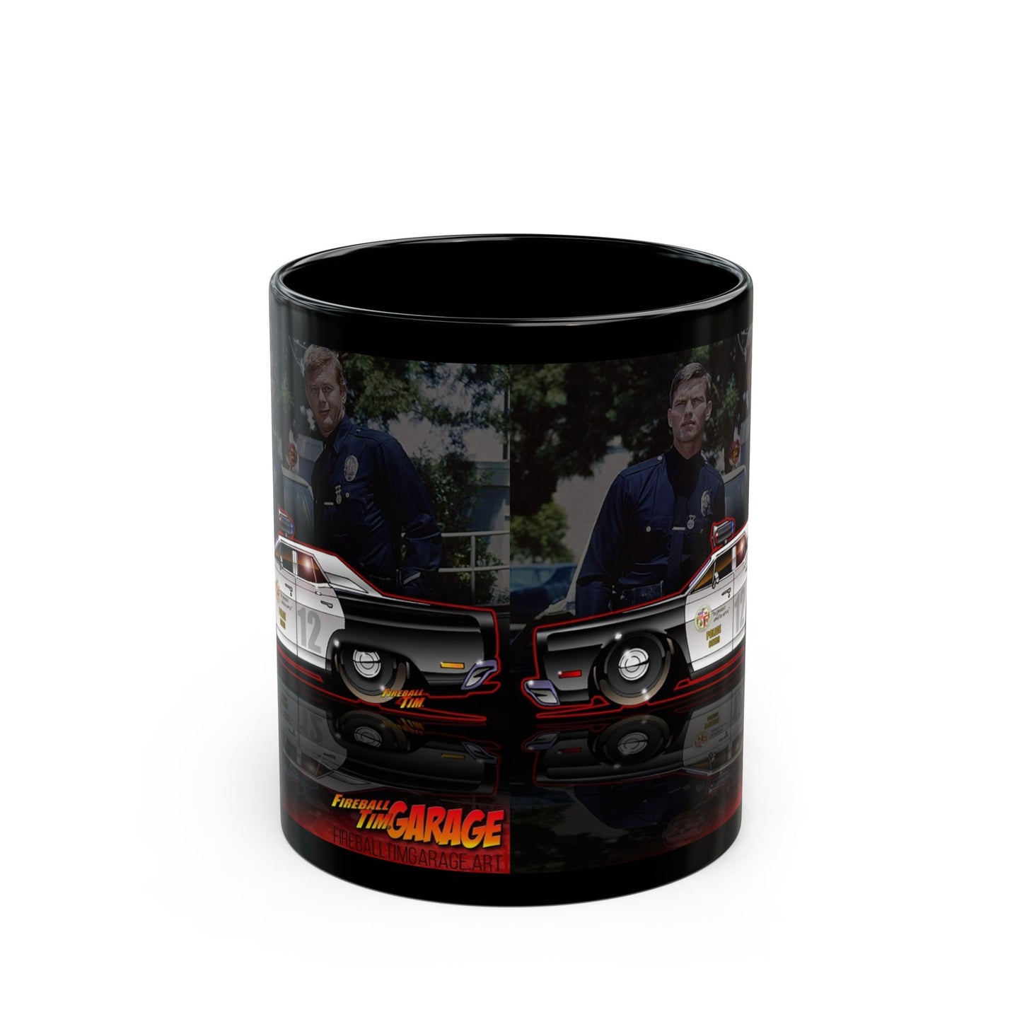 ADAM 12 1967 PLYMOUTH BELVEDERE Concept Art Coffee Mug 11oz