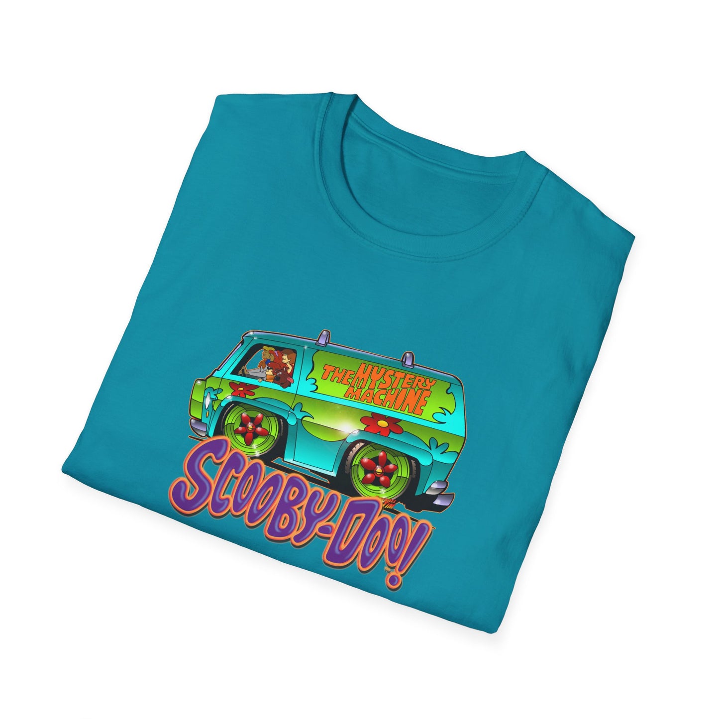 SCOOBY DOO MYSTERY MACHINE VAN Concept Art Softstyle T-Shirt 12 Colors