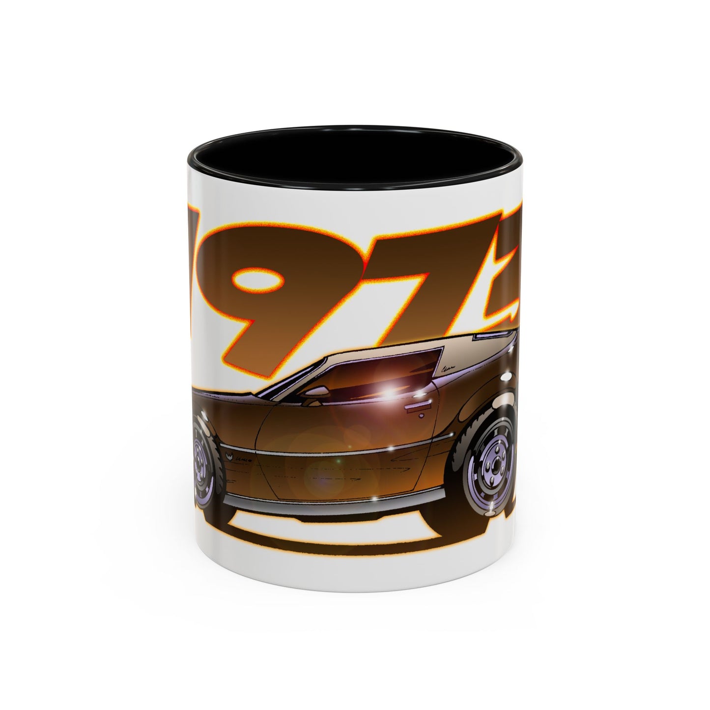PONTIAC FIREBIRD ESPRIT 1973 Muscle Car Collectible Coffee Art Mug 11oz
