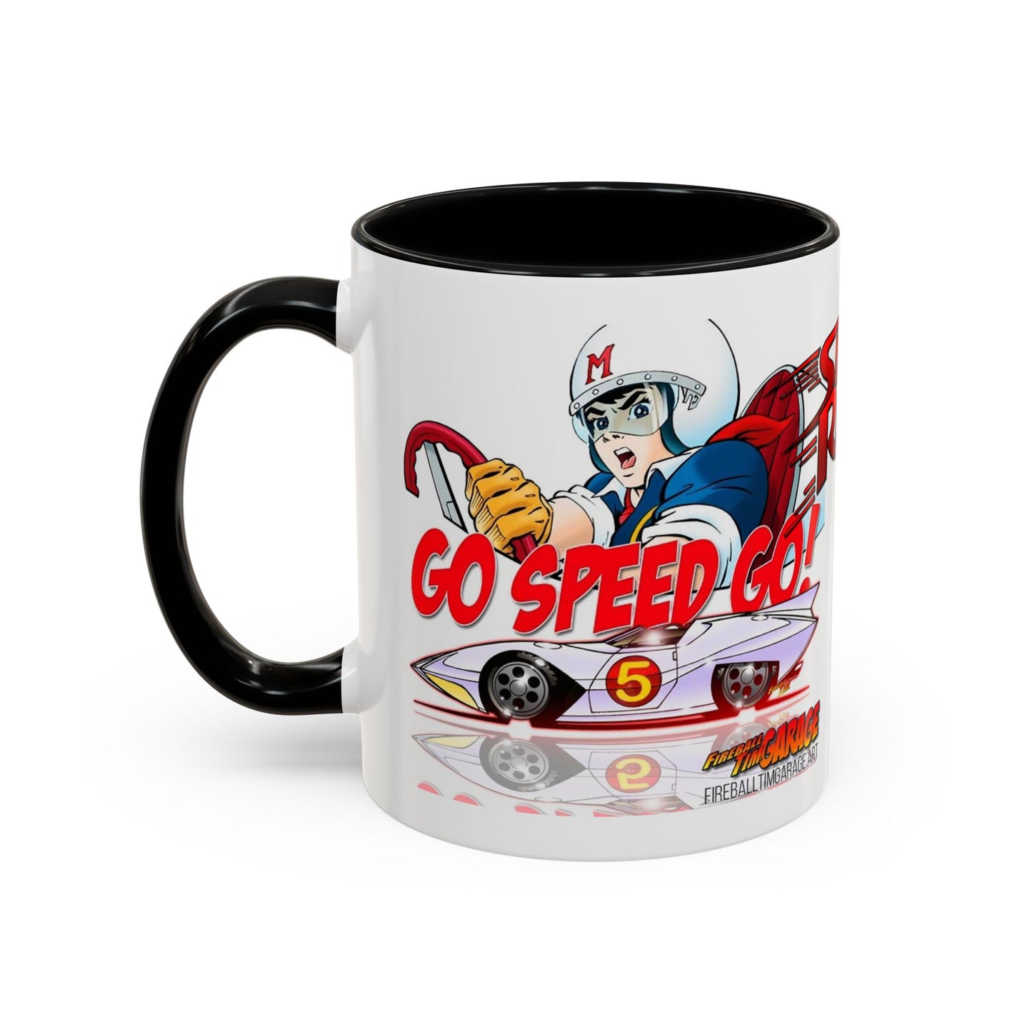 SPEED RACER Cartoon TV Show Garage Coffee Mug 2 Sizes