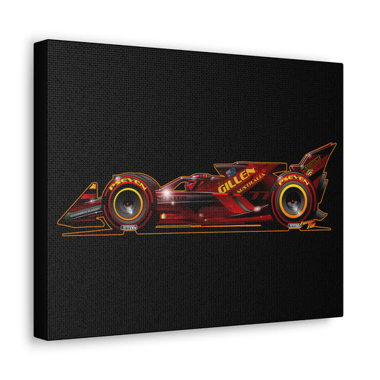 GILLEN AUSTRALIA F1 2047 Concept Art Canvas Print 11x14