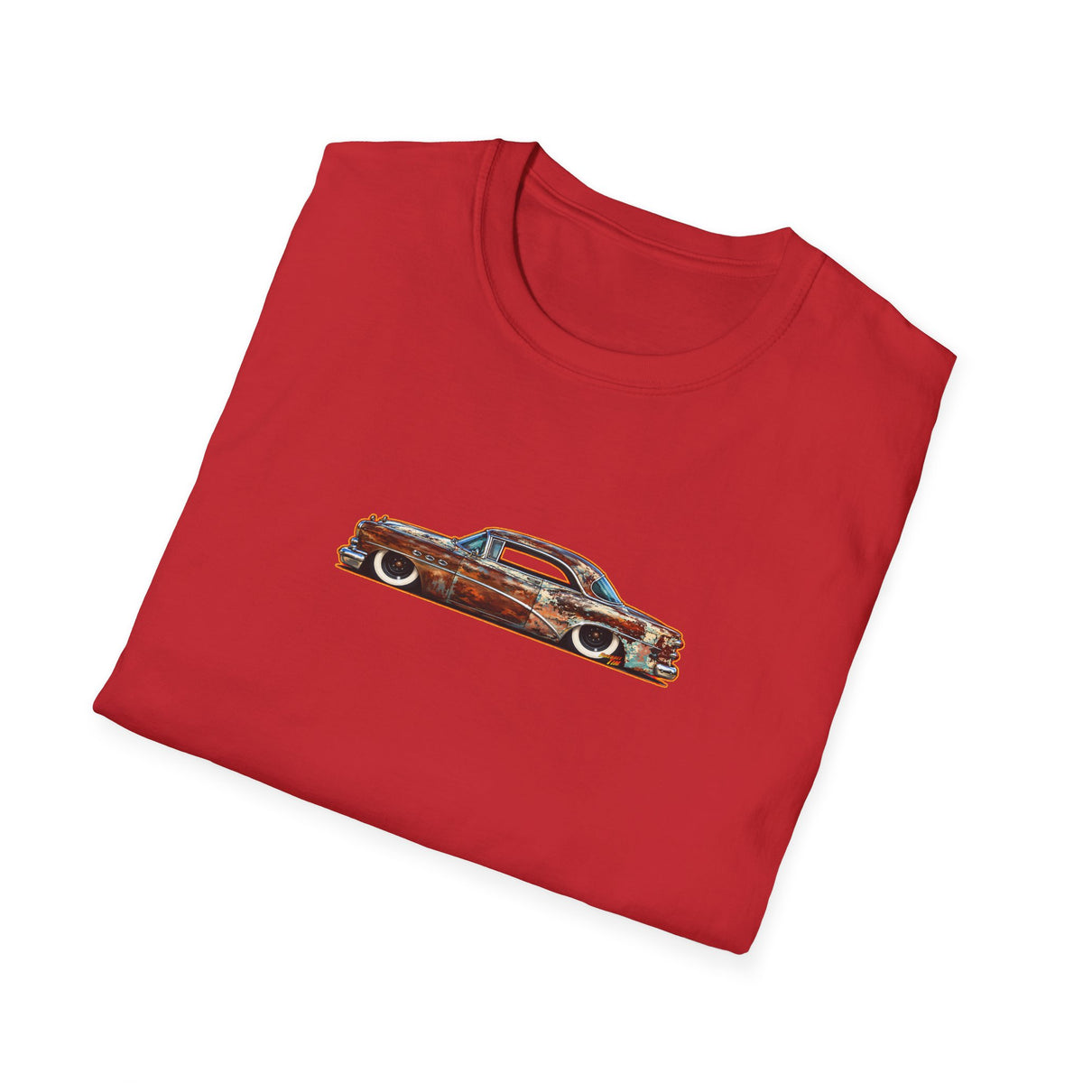 BUICK 1954 KUSTOM SPECIAL Collectible Fireball Art TeeShirt