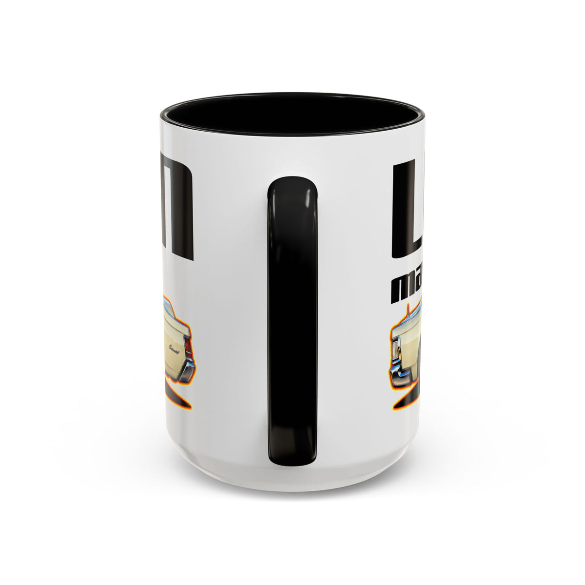 LINCOLN MARK III 1970 Collectible Fireball Art Coffee Mug - 2 Sizes