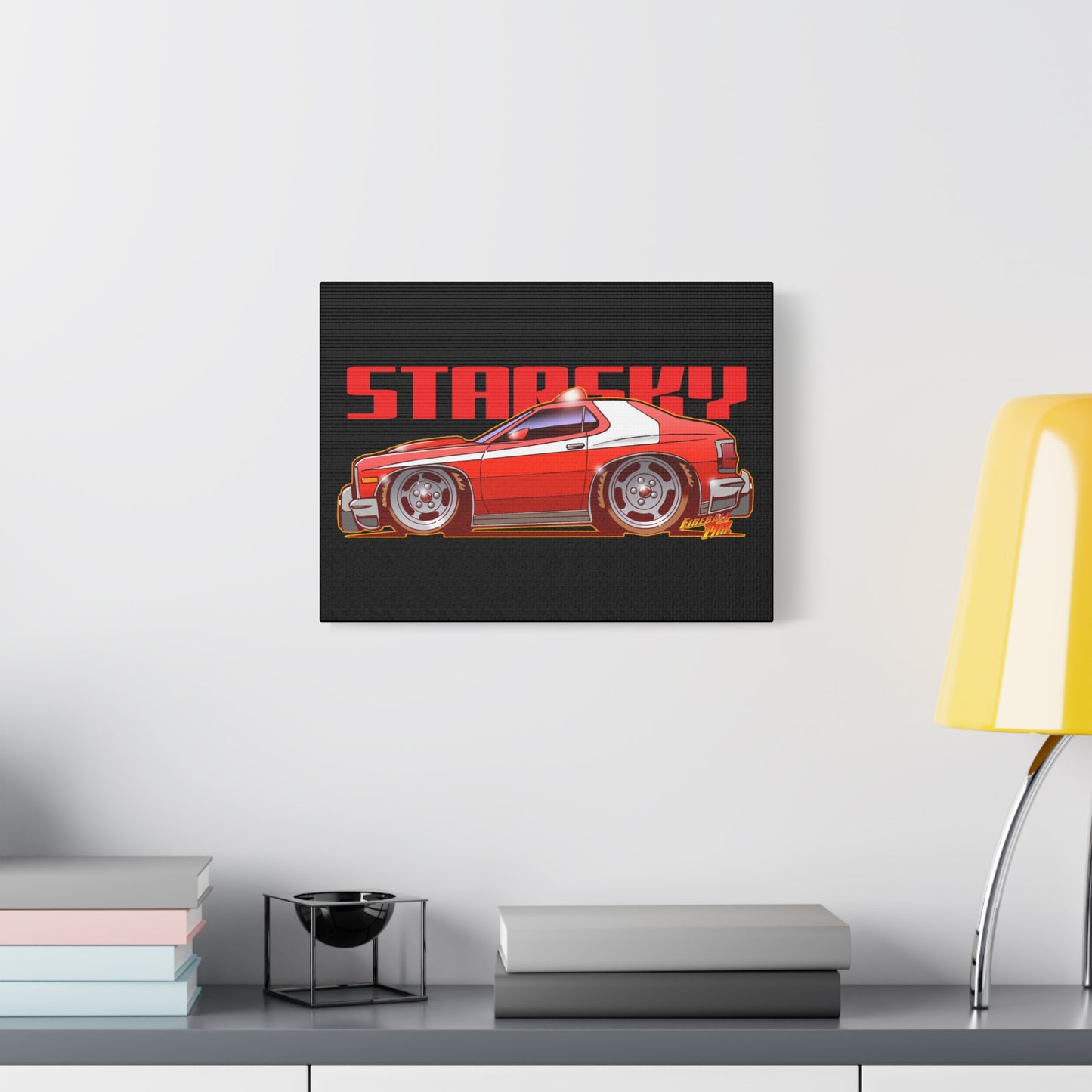 STARSKY Torino Fireball Canvas Art Print - 11x14