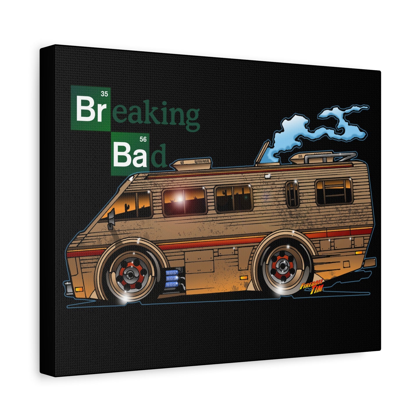 BREAKING BAD WINNEBAGO RV Canvas Wall Art Print - 11x14