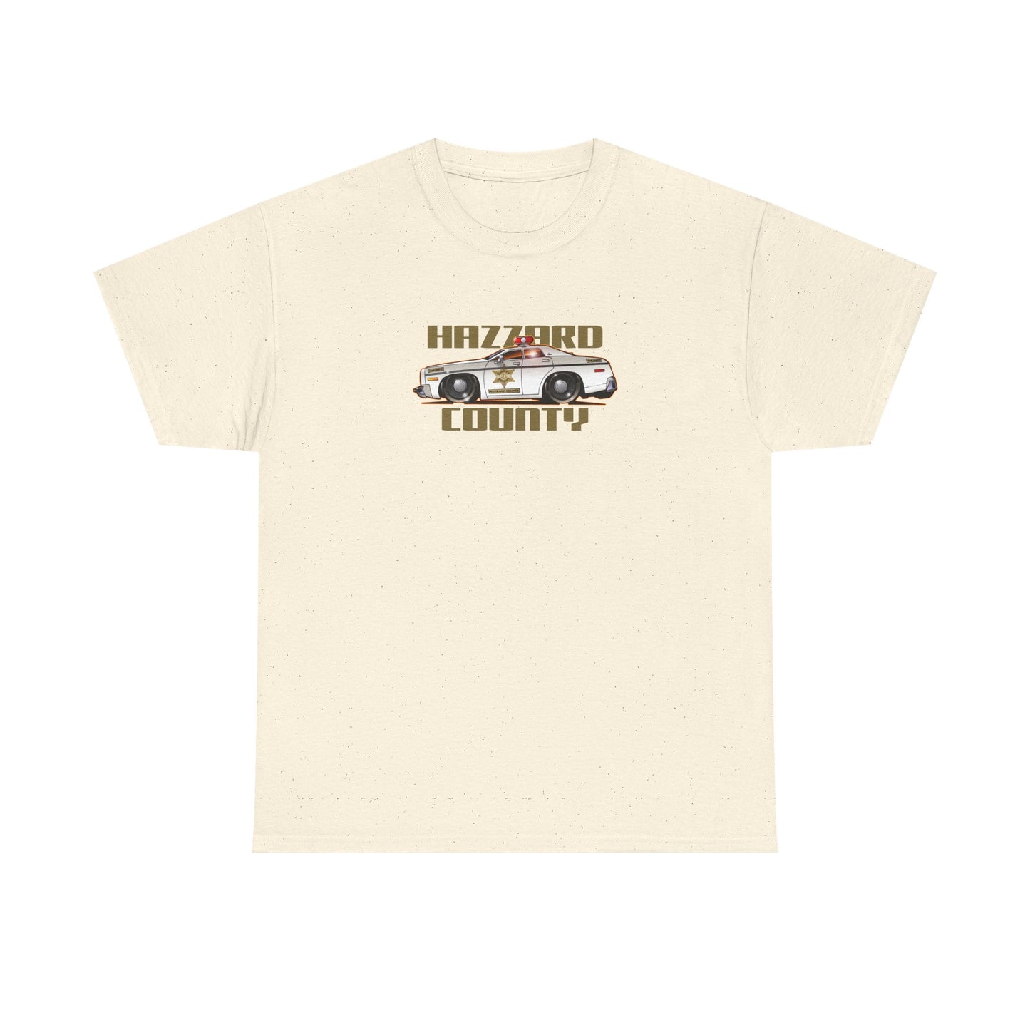 DUKES OF HAZZARD SHERIFF POLICE CAR Collectible Tee Shirt - Multiple Colors