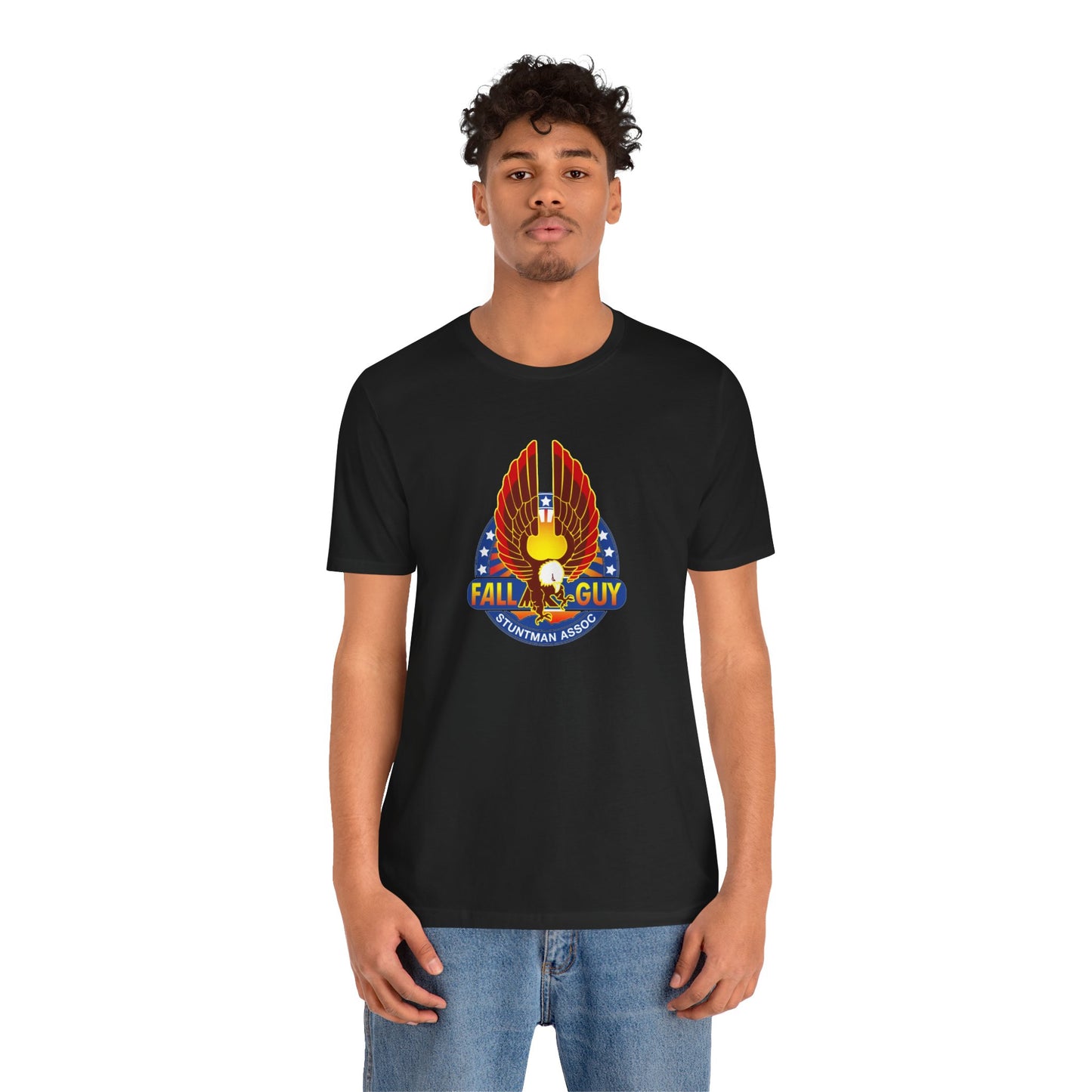 THE FALL GUY Stuntman Association Unisex Jersey Short Sleeve Tee - 12 Colors
