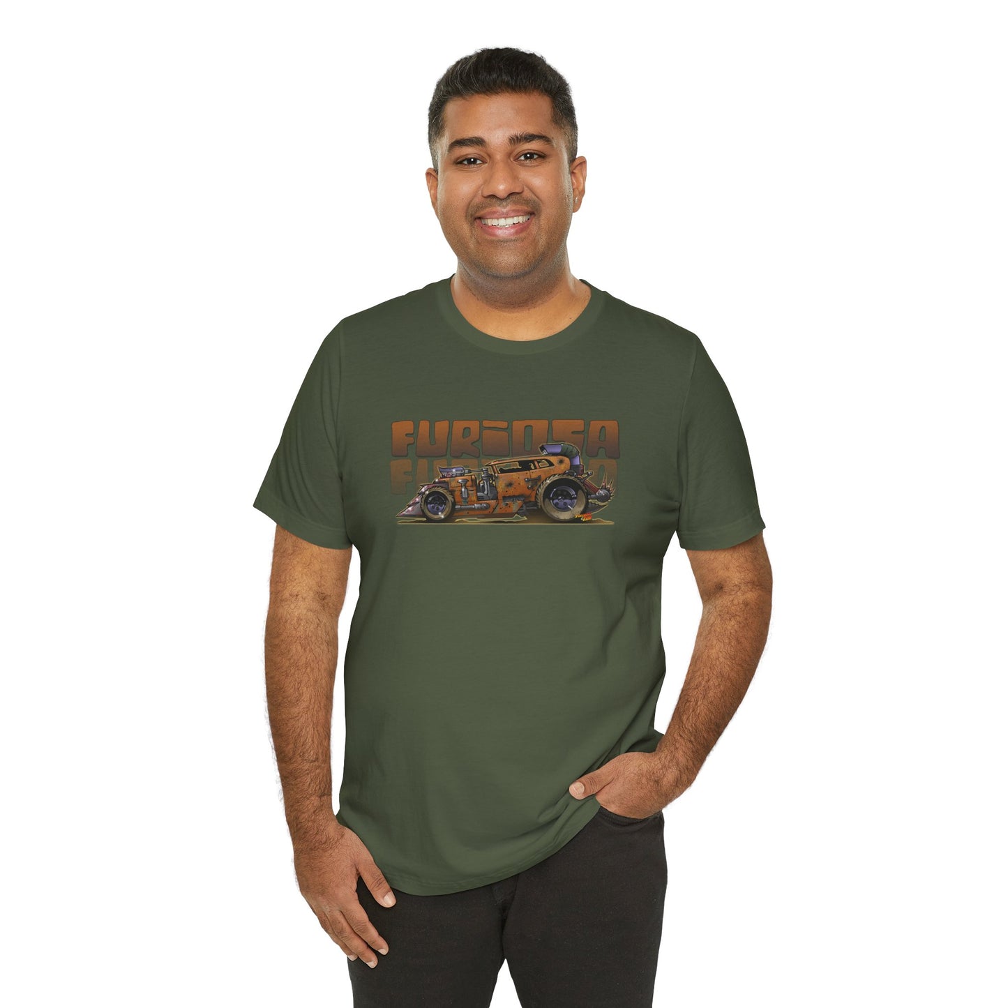FURIOSA Mad Max Movie Hot Rod Short Sleeve Tee Shirt - 12 Colors