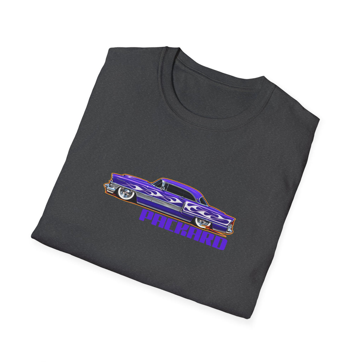 PACKARD 1955 Kustom Four Hundred Collectible Fireball Art TeeShirt