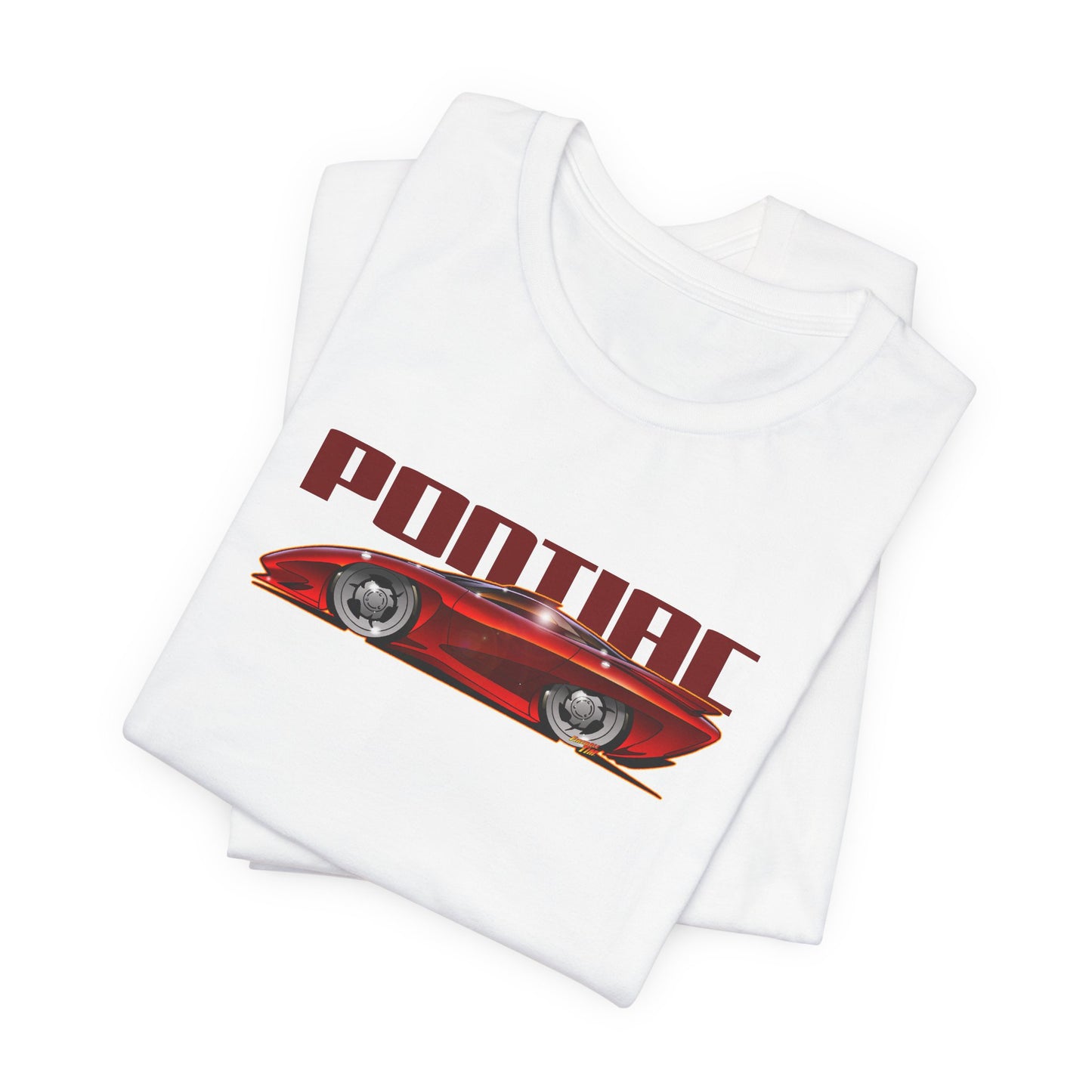 PONTIAC BANSHEE Concept Car Collectible Fireball Art Tee Shirt