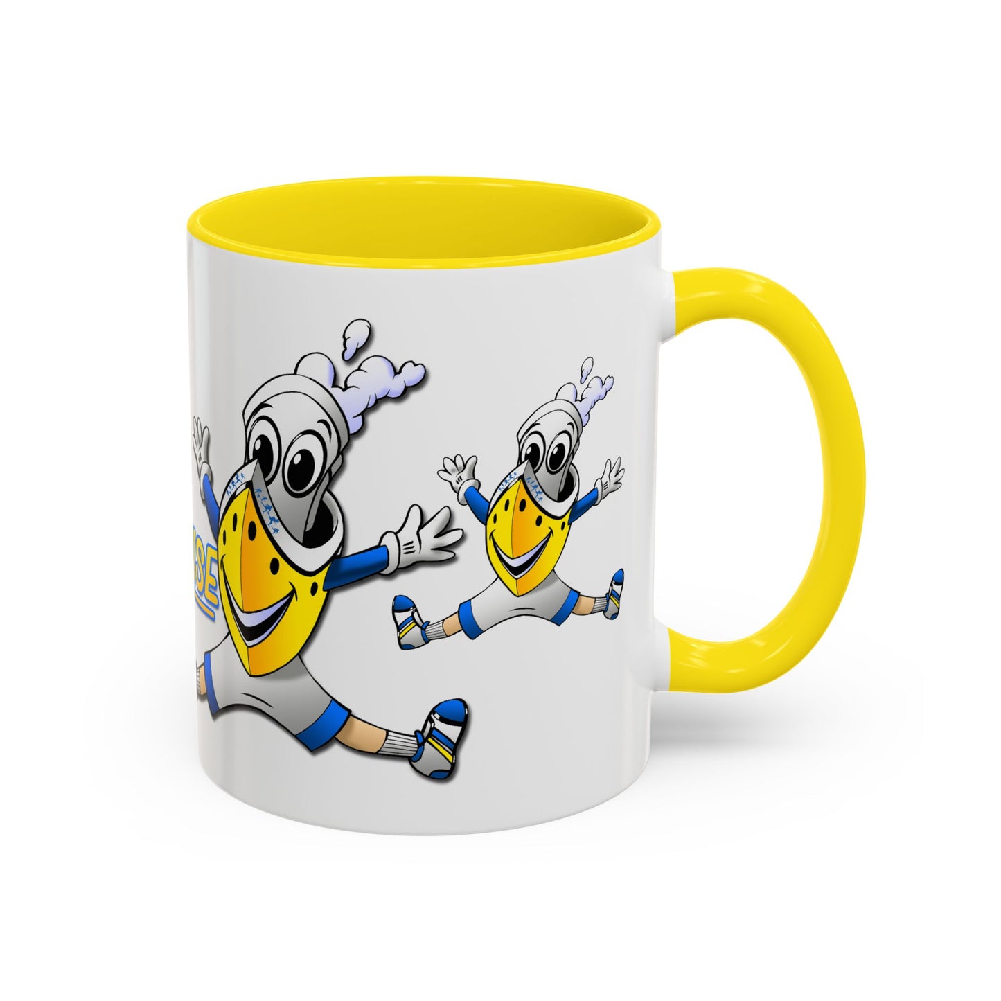BUDDY CRUISE Mascot Jumping Coffee Mug — 11/15oz Multiple Colors