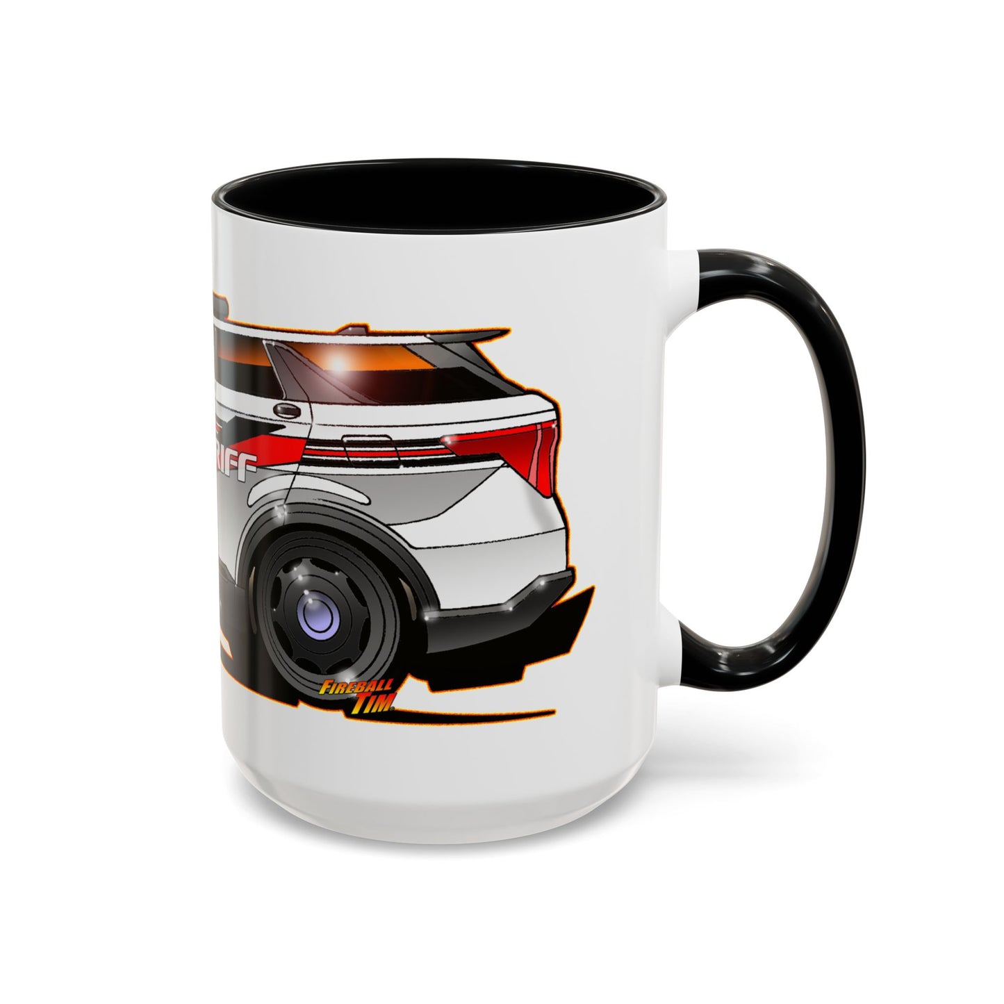 FORD EXPLORER POLICE CRUISER Sanfrantello 09 Tribute Coffee Mug 2 Sizes