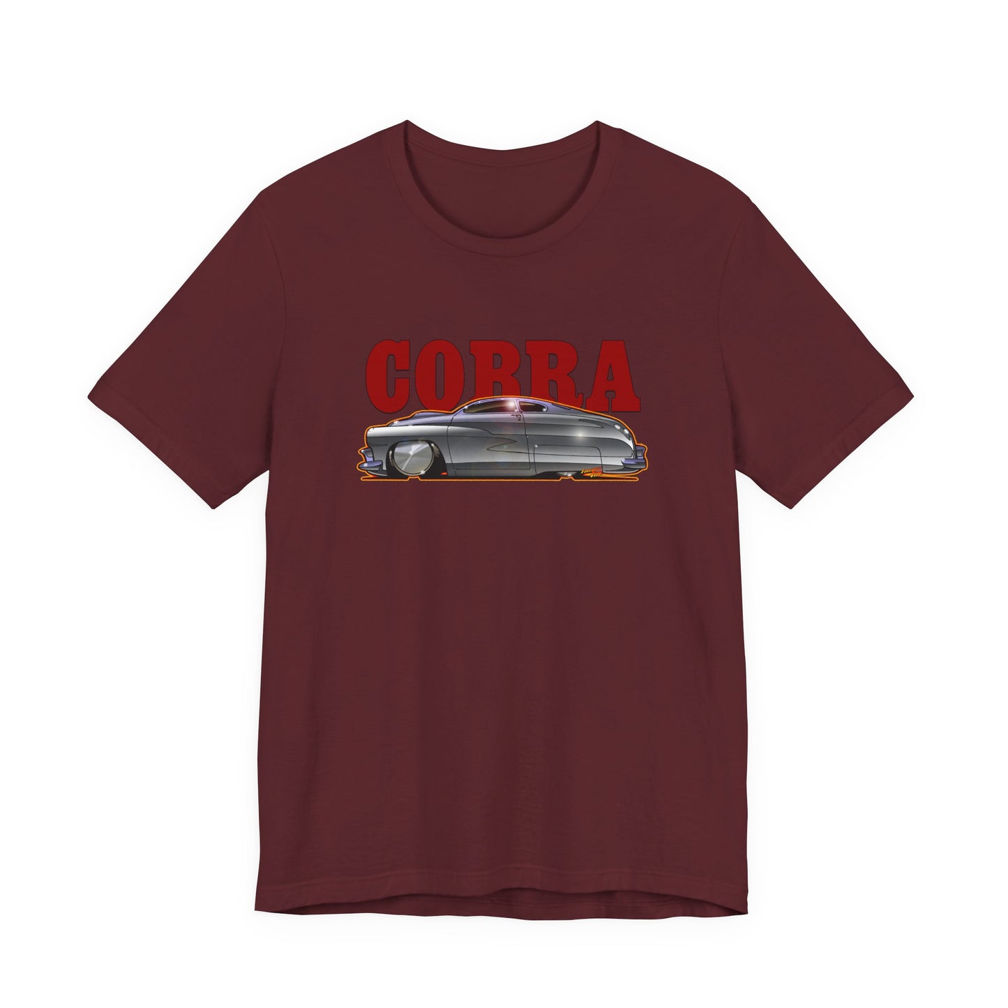 COBRA MERCURY Movie Car Sylvester Stallone Short Sleeve Tee in 9 Colors