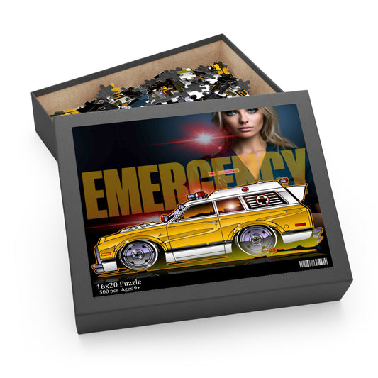 EMERGENCY Suburban Ambulance Puzzle (500-Piece)