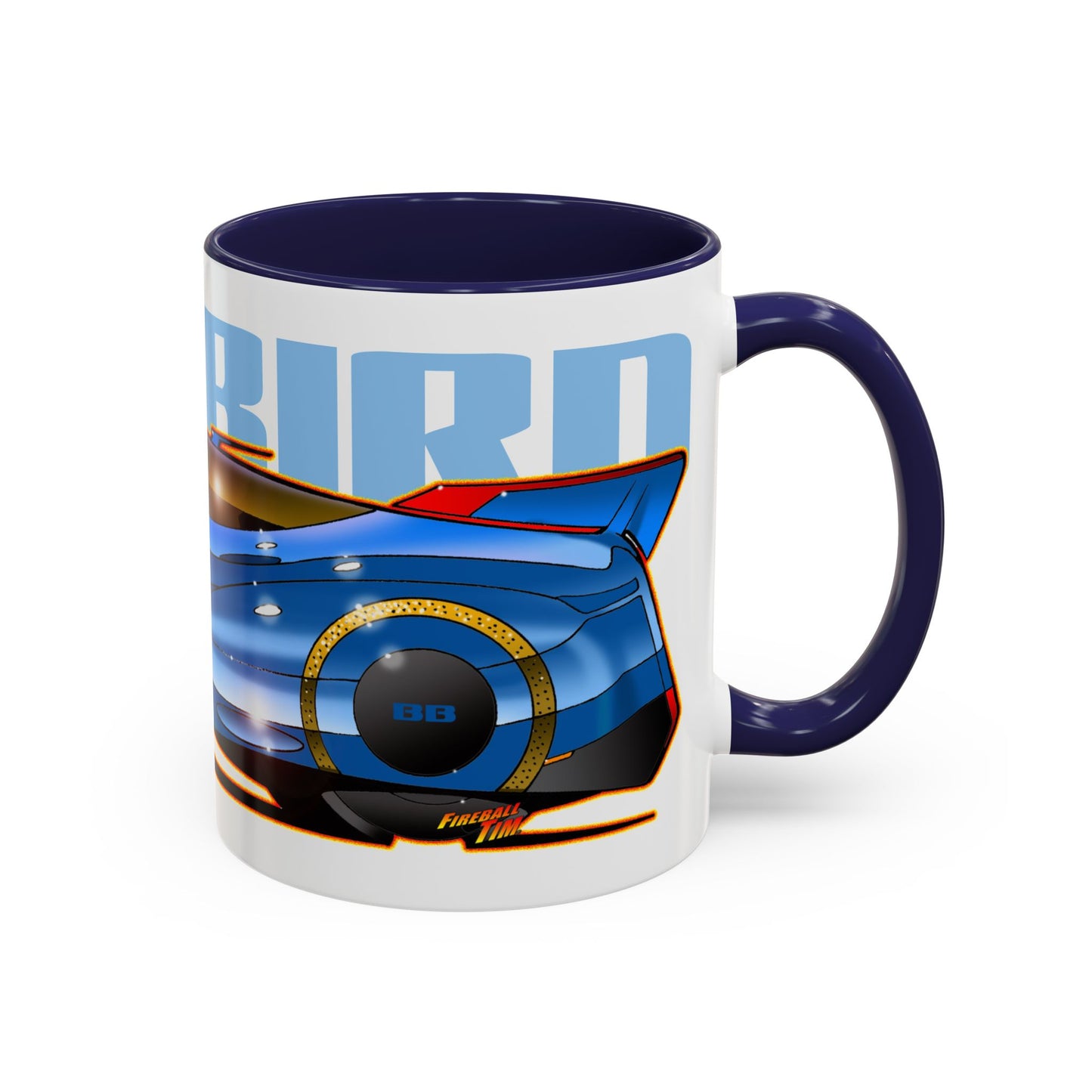 FIREBALL BLUEBIRD CONCEPT Collectible Coffee Art Mug 2 Sizes