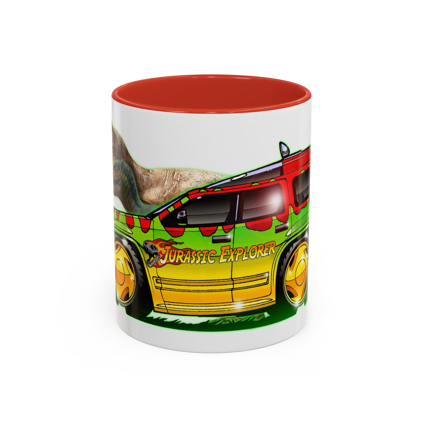 JURASSIC PARK Ford Explorer Concept Art Coffee Mug 11 and 15oz