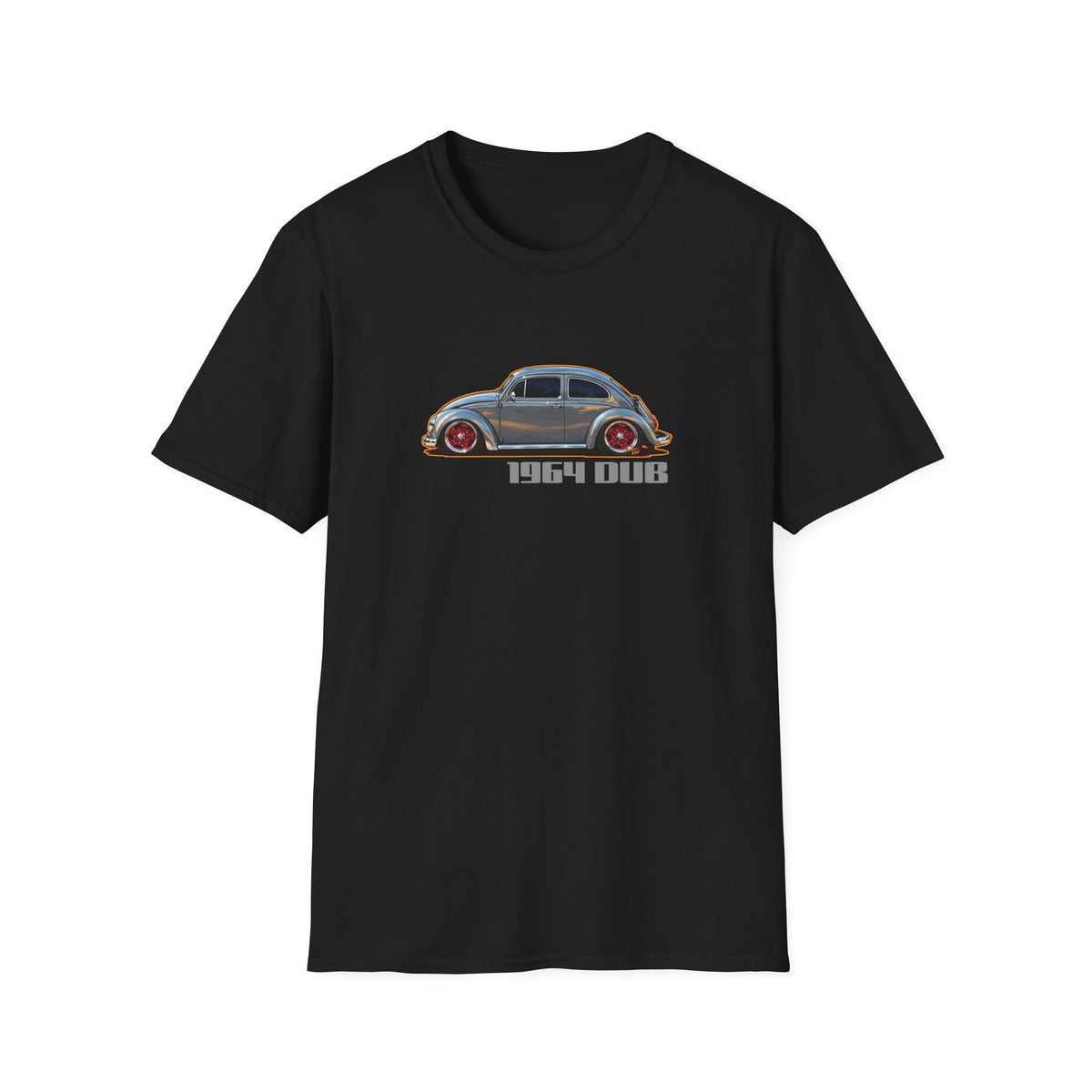 KUSTOM 1964 VW BUG Collectible Fireball Art TeeShirt
