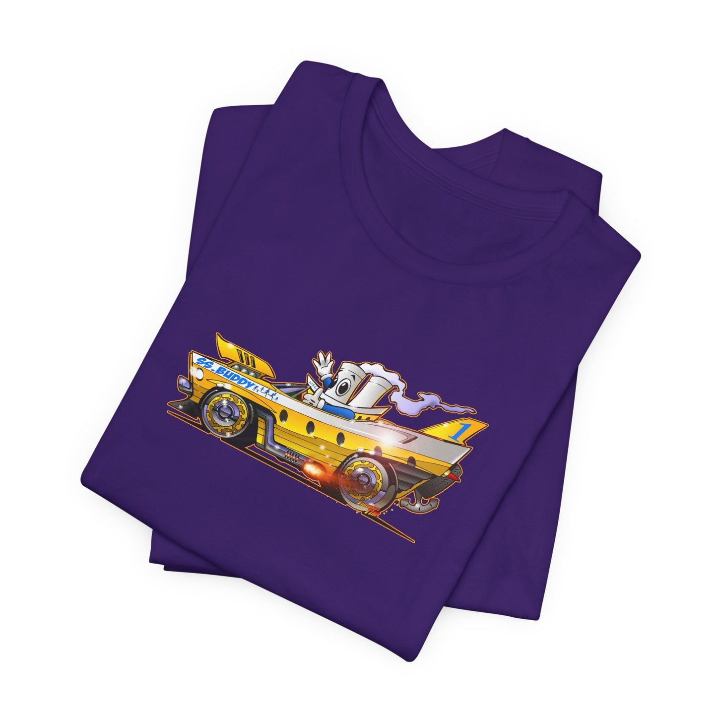 BUDDY CRUISE BUDDYMOBILE Custom Car Art Short Sleeve Tee in 17 Colors
