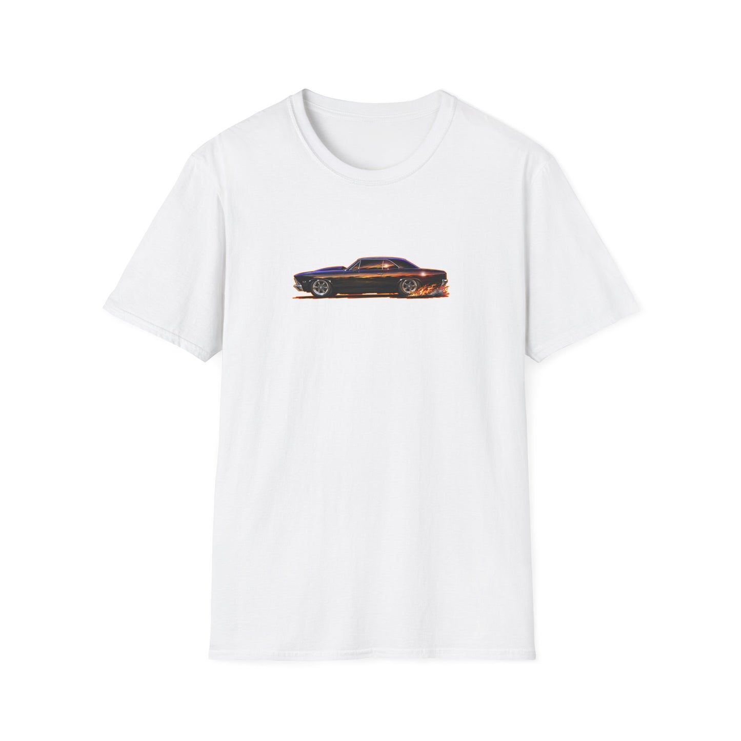 CHEVROLET CHEVY CHEVELLE 1966 Collectible Fireball Art Tee Shirt