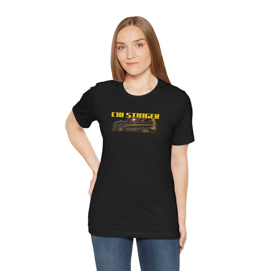 CHEVROLET C10 1960 Stinger Pickup Truck Custom Short Sleeve Tee 8 Colors