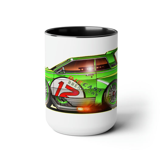 DIECAST BREAKDOWN Custom JDM 1969 Datsun 510 Coffee Mug 15oz