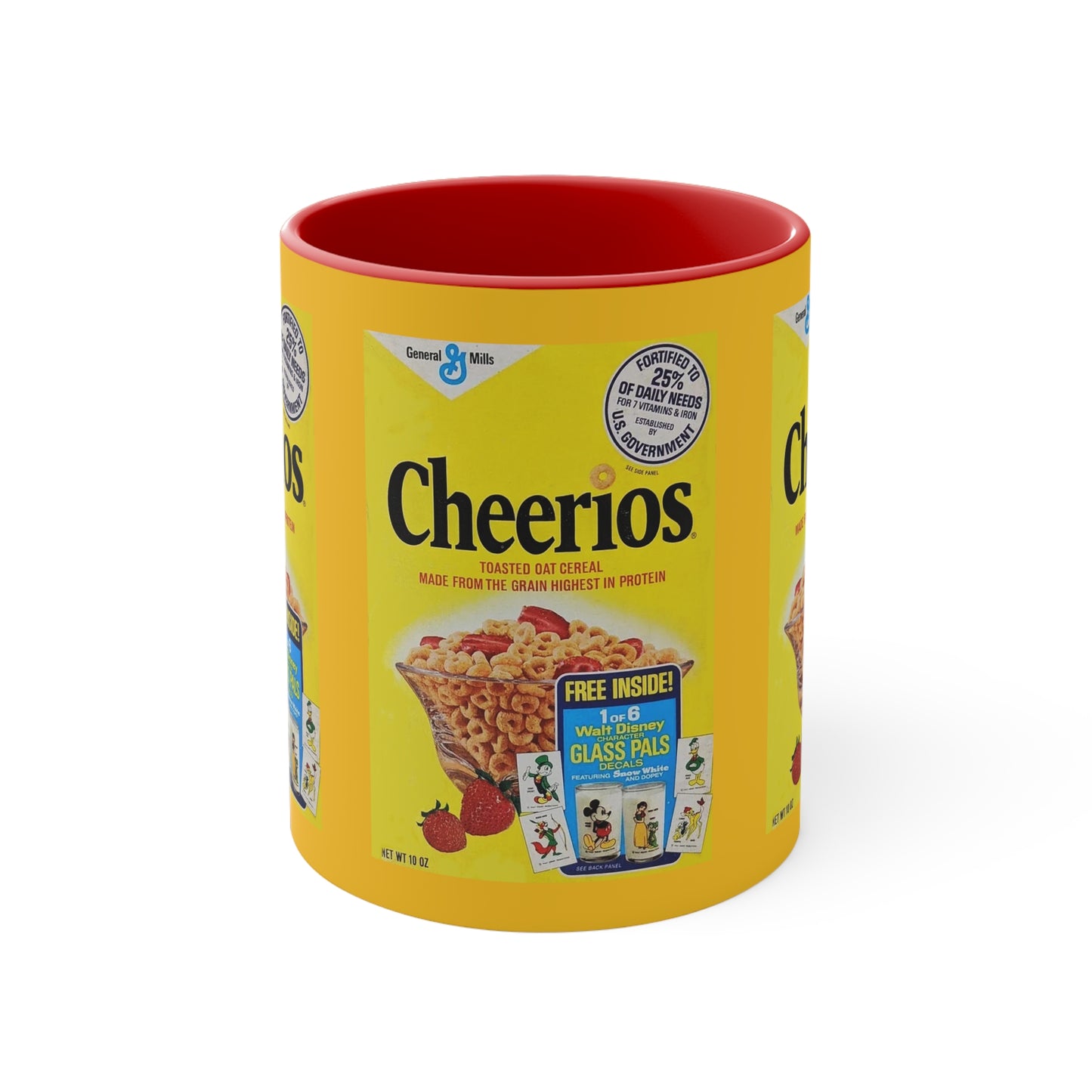 CHEERIOS Vintage Breakfast Cereal Mug 11oz