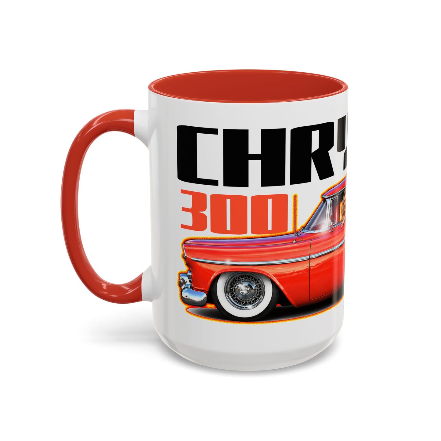 CHRYSLER 300 1958 Collectible Fireball Art Coffee Mug - 2 Sizes