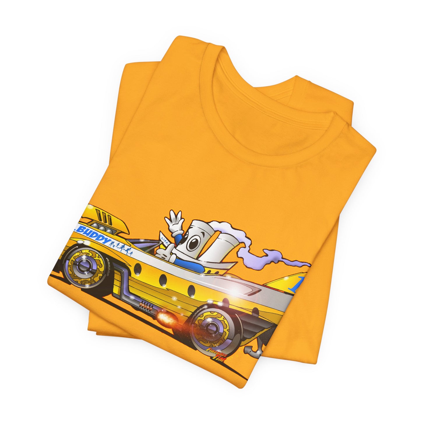 BUDDY CRUISE BUDDYMOBILE Custom Car Art Short Sleeve Tee in 17 Colors