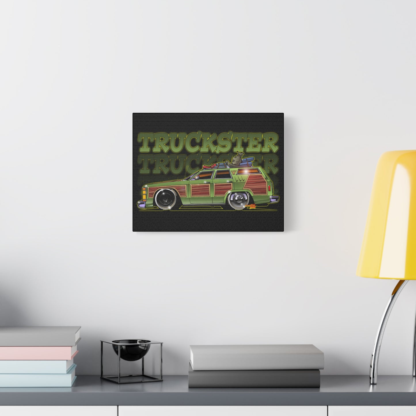 NATIONAL LAMPOON'S FAMILY VACATION Truckster Station Wagon Canvas Art Print
