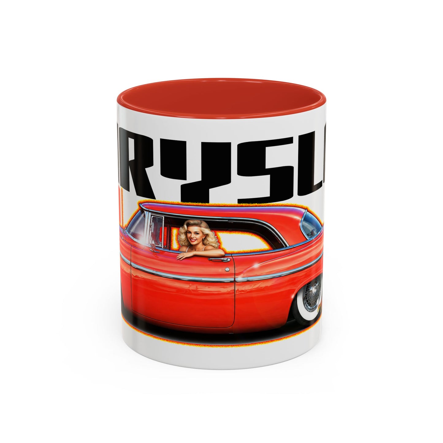 CHRYSLER 300 1958 Collectible Fireball Art Coffee Mug - 2 Sizes