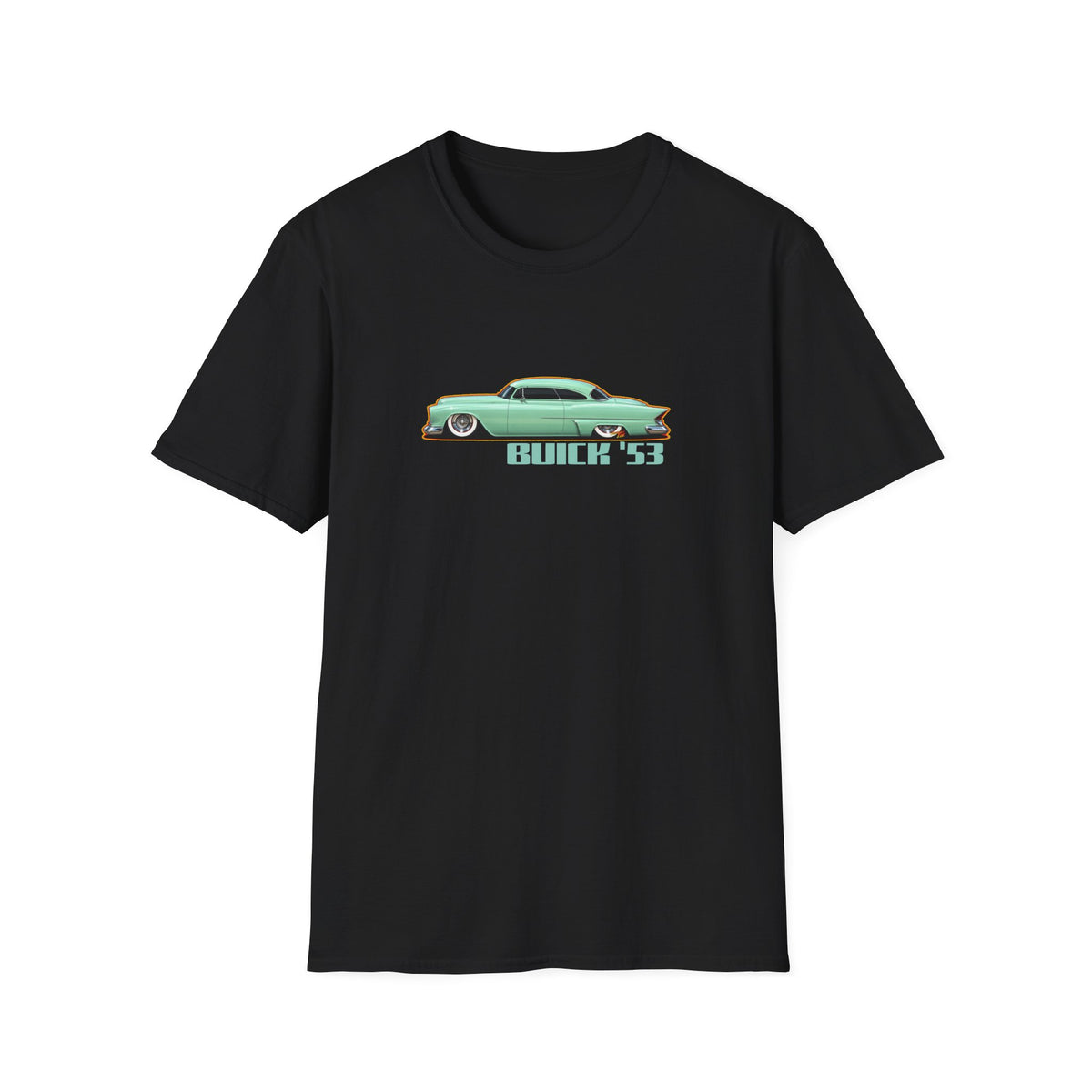 BUICK 1953 Kustom Special Collectible Fireball Art TeeShirt