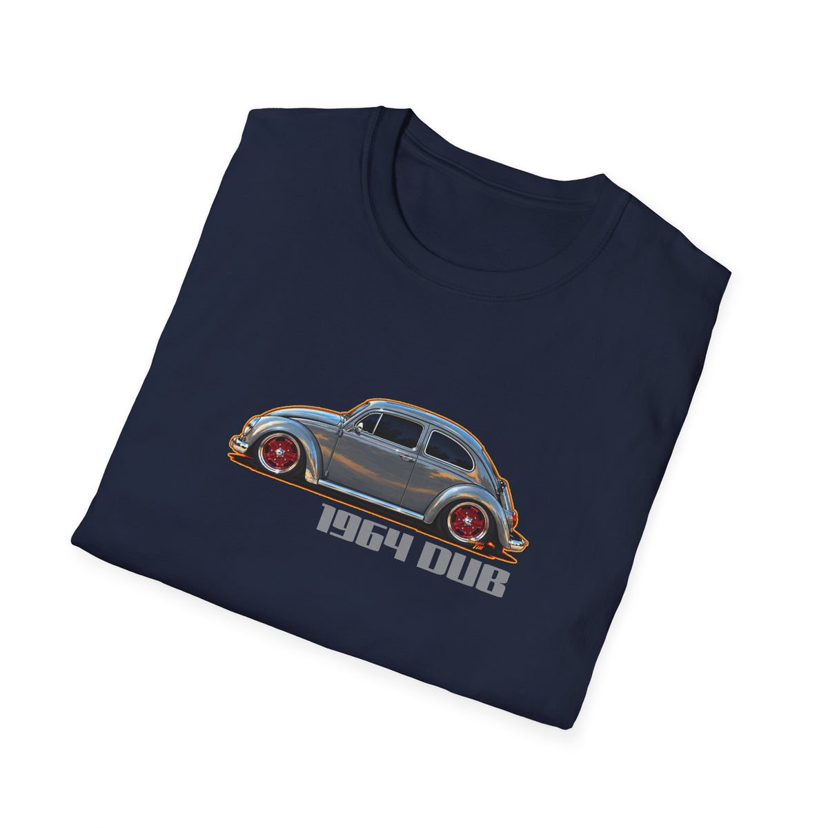 KUSTOM 1964 VW BUG Collectible Fireball Art TeeShirt