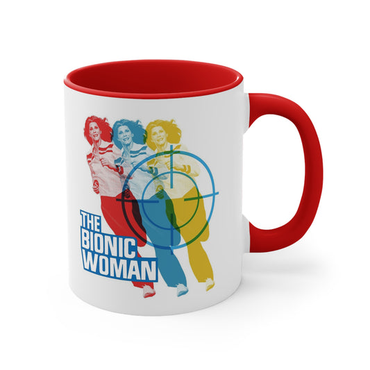 THE BIONIC WOMAN Version 2 Coffee Mug 11oz