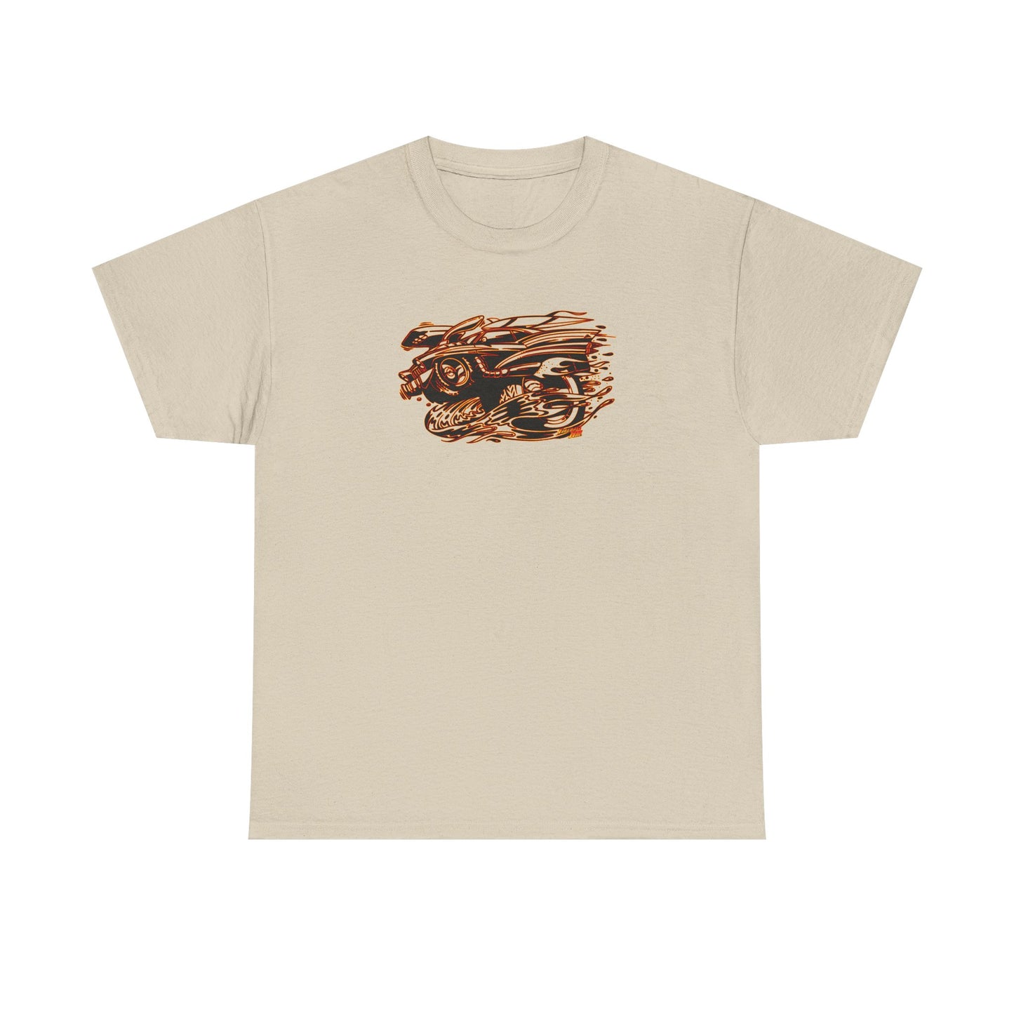 HOT ROD CHEVY Muscle Car Fireball Tee Shirt - Multiple Colors