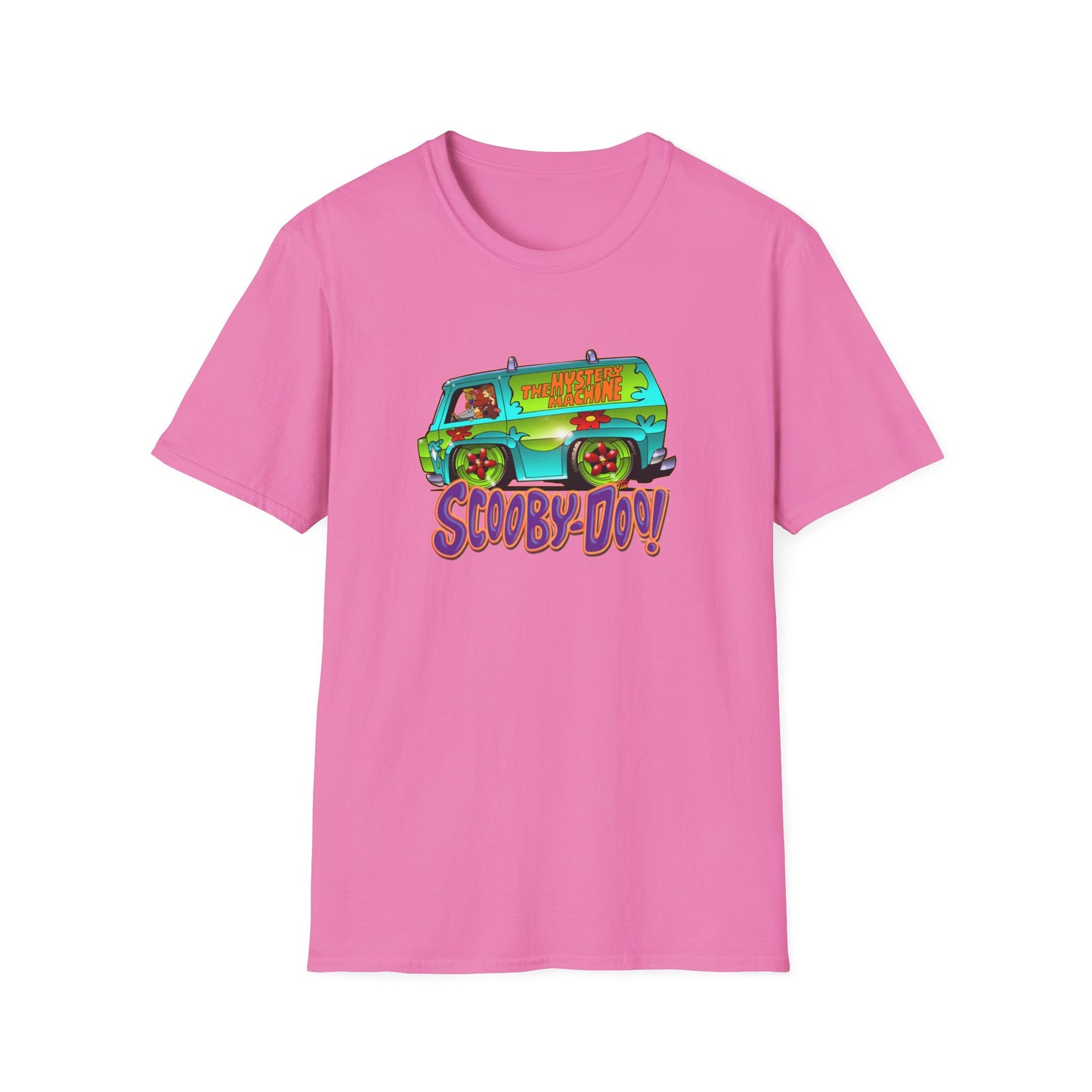 SCOOBY DOO MYSTERY MACHINE VAN Concept Art Softstyle T-Shirt 12 Colors