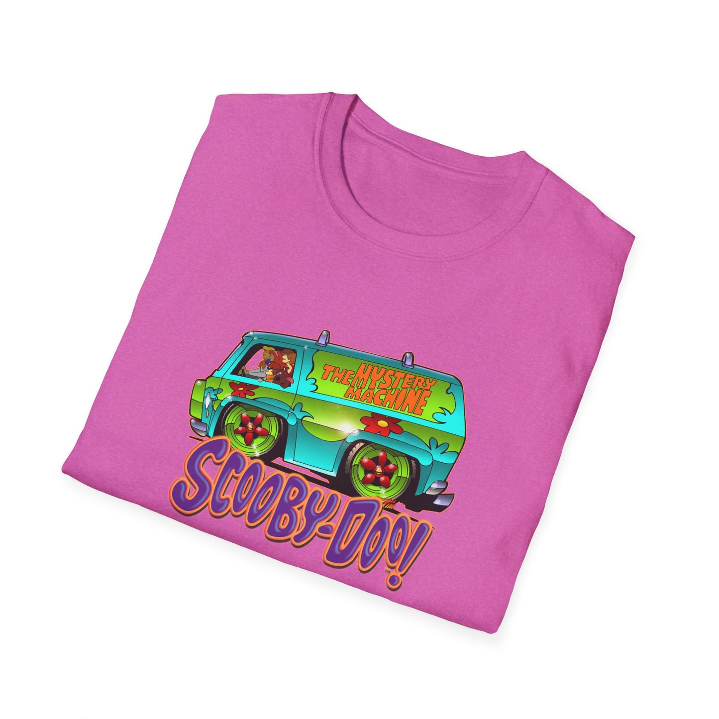 SCOOBY DOO MYSTERY MACHINE VAN Concept Art Softstyle T-Shirt 12 Colors