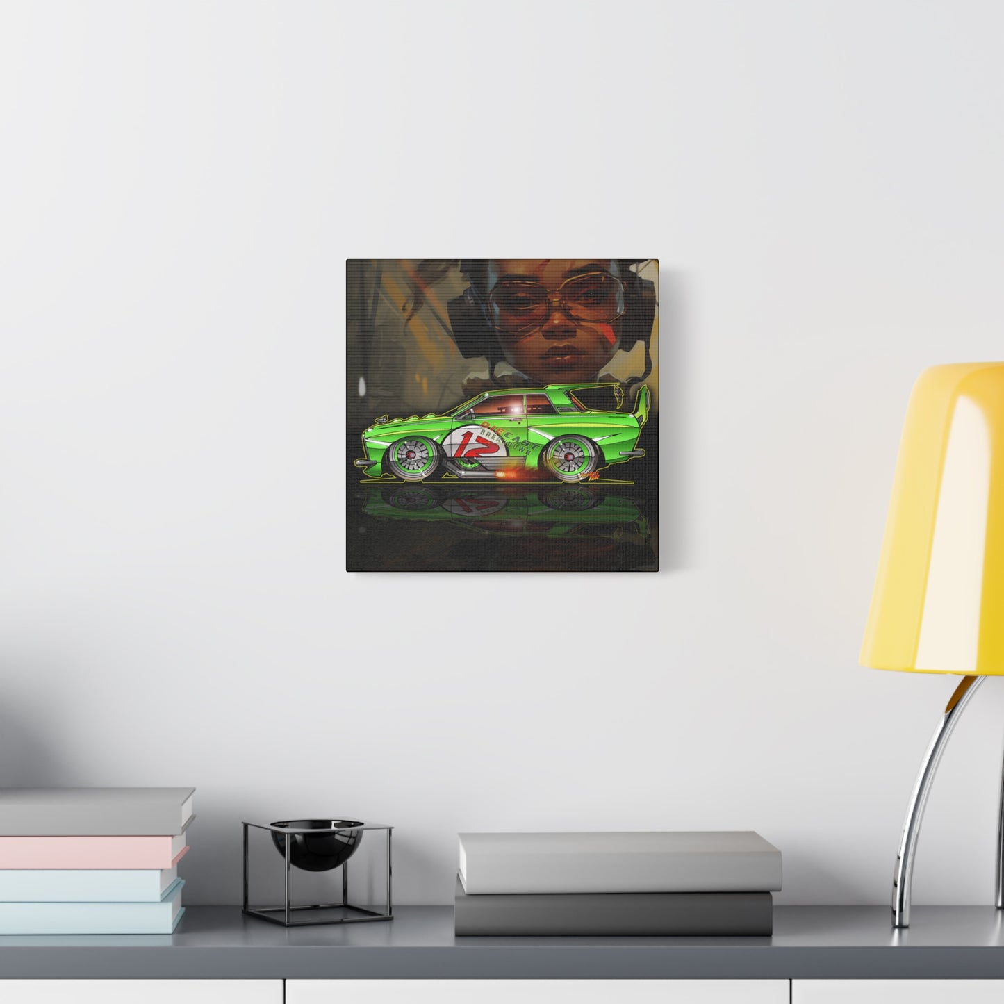 DATSUN 510 DIECAST BREAKDOWN JDM Canvas Art Wall Print - 2 Sizes