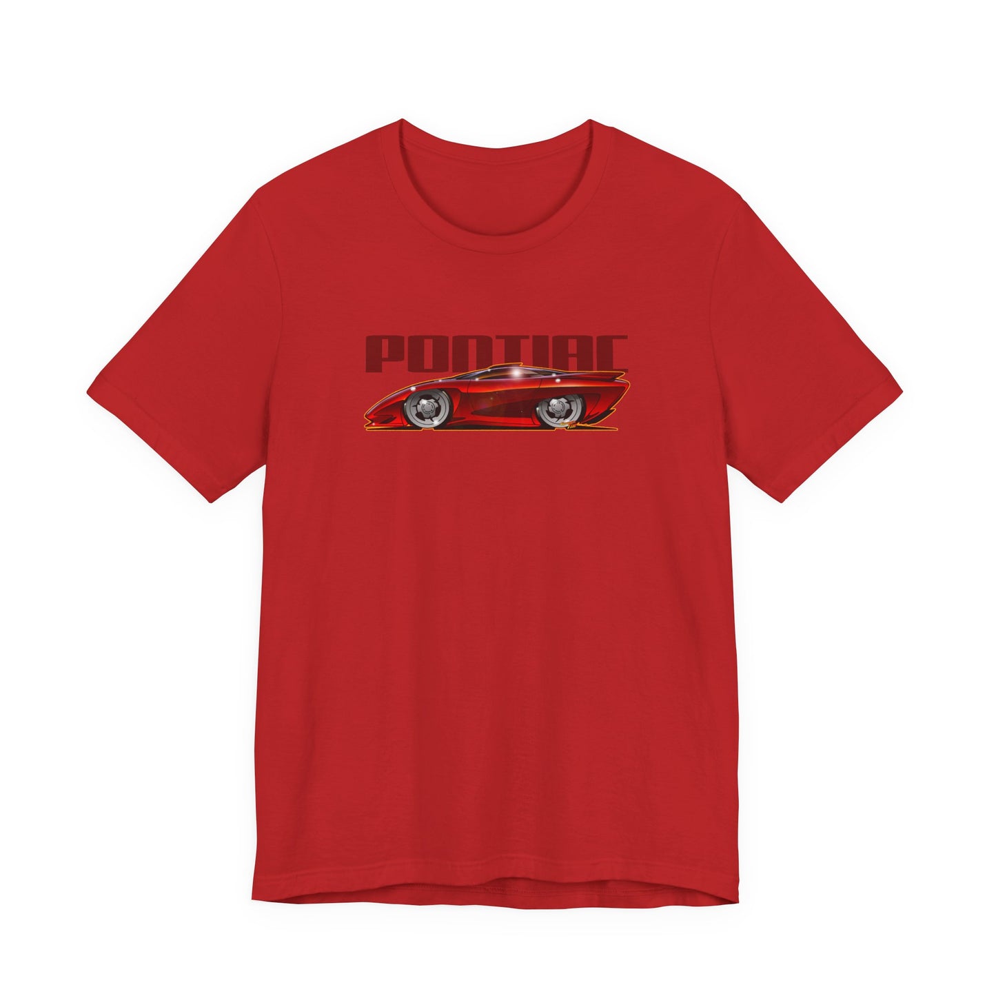 PONTIAC BANSHEE Concept Car Collectible Fireball Art Tee Shirt