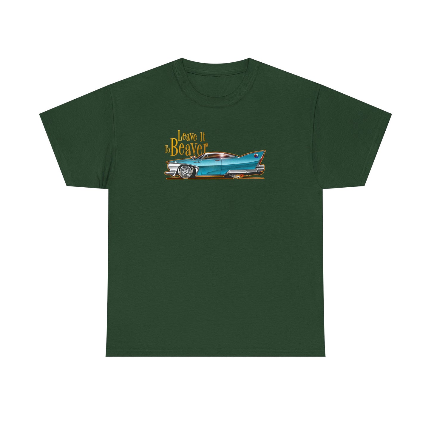 LEAVE IT TO BEAVER Plymouth Fury Heavy Cotton Tee Shirt - Multiple Colors