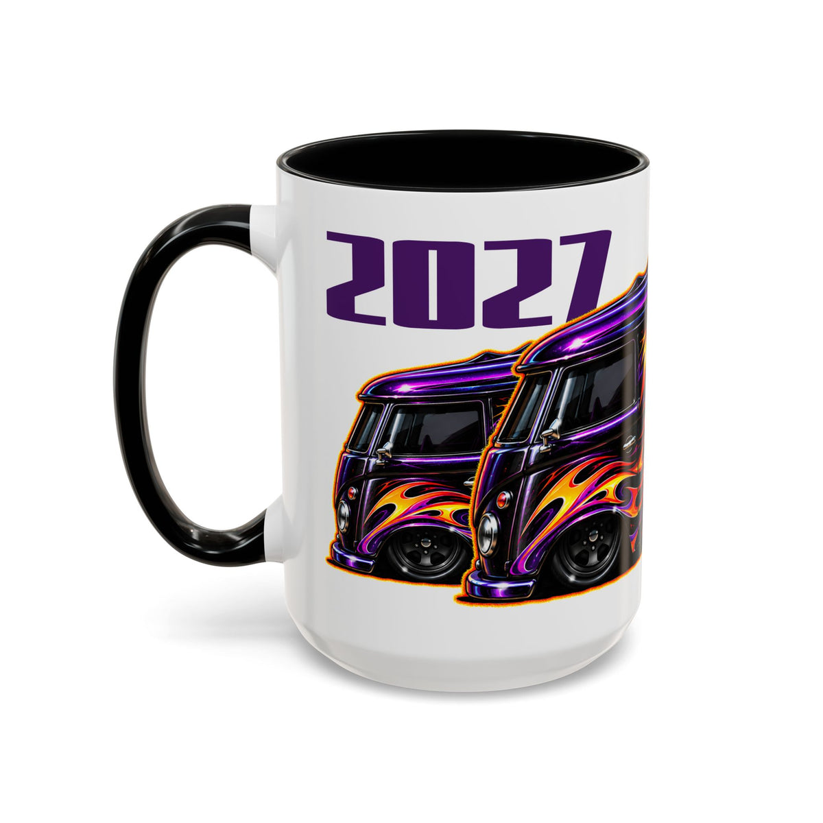 HOT WHEELS Kombi Bus Collectible Fireball Art Coffee Mug - 2 Sizes