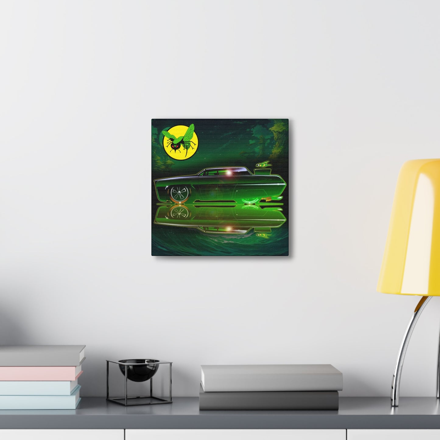 GREEN HORNET BLACK BEAUTY Concept Art Canvas Print Ver1 12x12