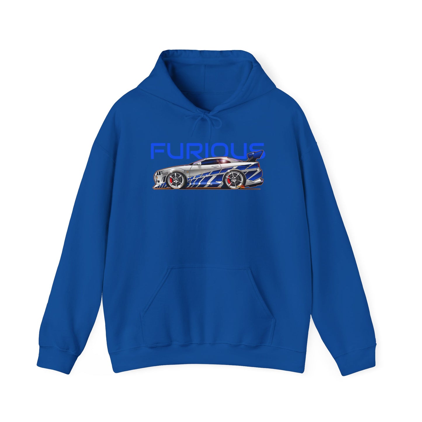 FAST AND FURIOUS NISSAN SKYLINE GTR Hooded Sweatshirt Multi Colors