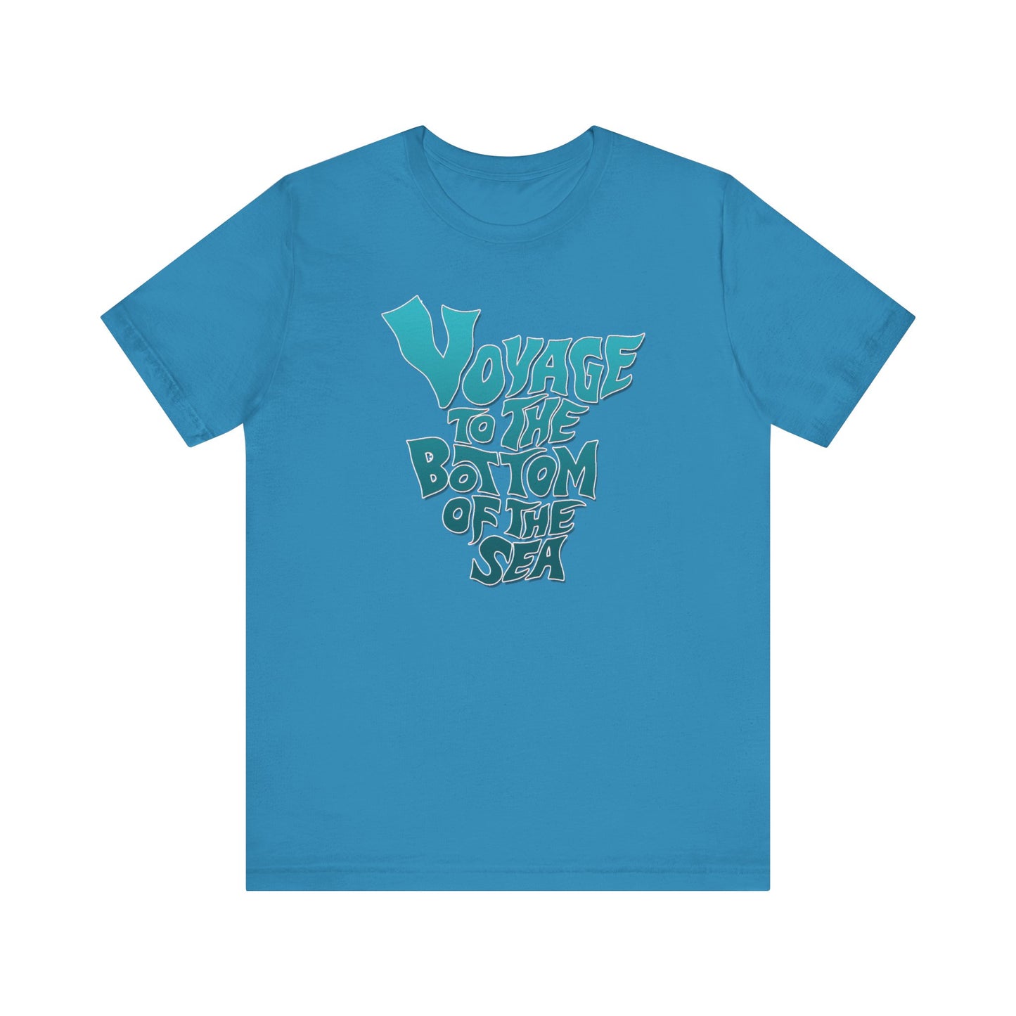 VOYAGE TO THE BOTTOM OF THE SEA Unisex Short Sleeve Tee 8 Colors