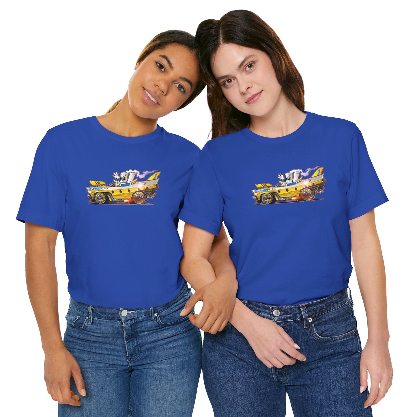 BUDDY CRUISE BUDDYMOBILE Custom Car Art Short Sleeve Tee in 17 Colors
