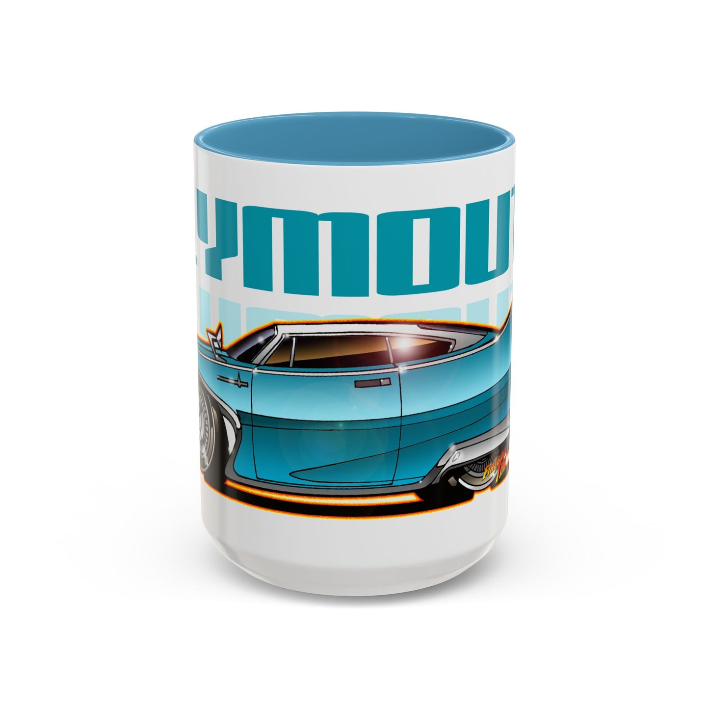 PLYMOUTH FURY 1960 Leave it to Beaver Collectible Art Coffee Mug - 2 Sizes