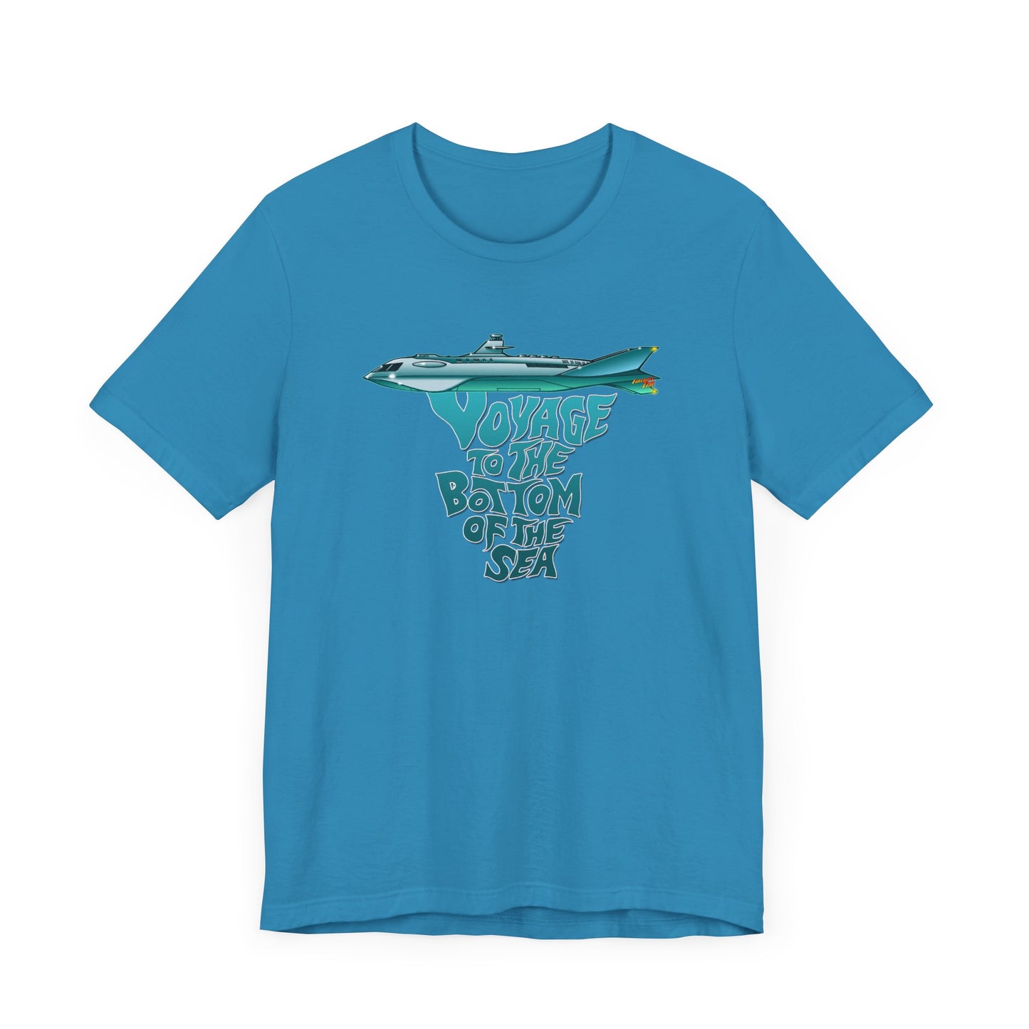 VOYAGE TO THE BOTTOM OF THE SEA Concept Art Seaview Submarine Tee 8 Colors