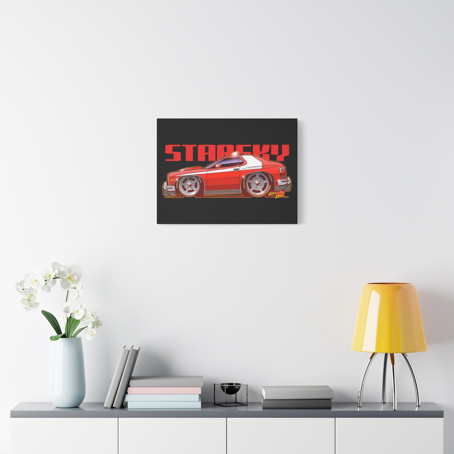 STARSKY Torino Fireball Canvas Art Print - 11x14